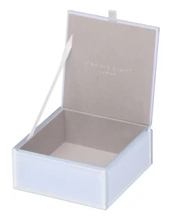 Flash Sale ๐ One Six Eight London SARA Small Jewellery Box In Pale Blue โญ