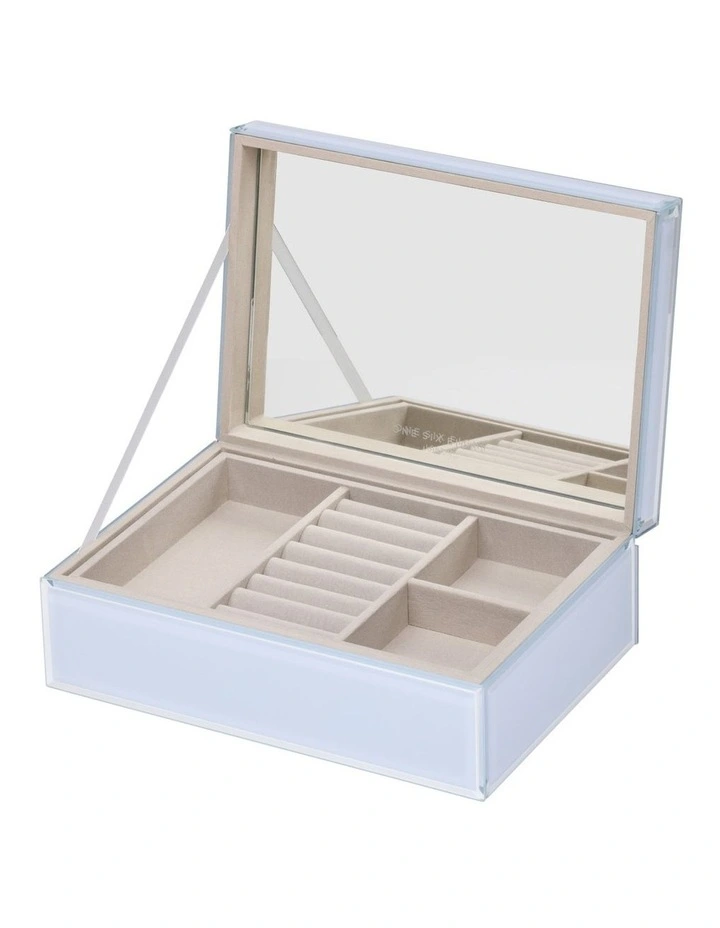 Promo π₯° One Six Eight London SARA Large Jewellery Box In Pale Blue π₯° 2 Promo π₯° One Six Eight London SARA Large Jewellery Box In Pale Blue π₯° - Image 2