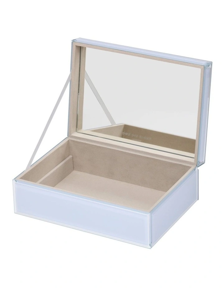 Promo π₯° One Six Eight London SARA Large Jewellery Box In Pale Blue π₯° 3 Promo π₯° One Six Eight London SARA Large Jewellery Box In Pale Blue π₯° - Image 3