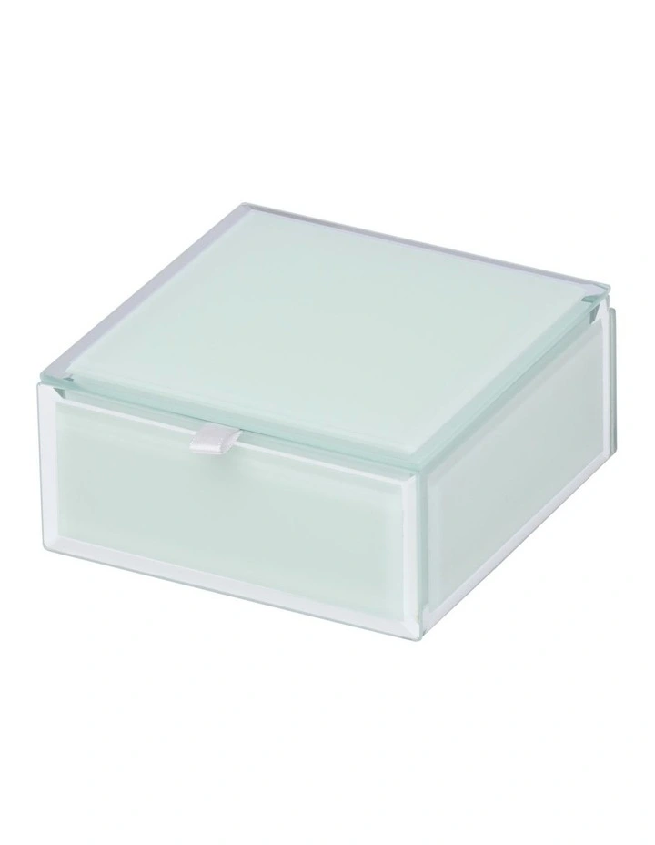 Best Pirce π One Six Eight London SARA Palm Small Jewellery Box In Pastel Green π₯ 2 Best Pirce π One Six Eight London SARA Palm Small Jewellery Box In Pastel Green π₯ - Image 2