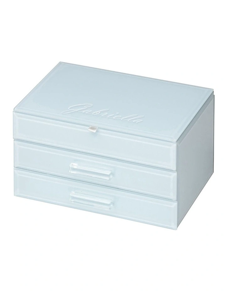 Top 10 π€© One Six Eight London Gabriella Duck Egg Blue Medium Jewellery Box 𧨠2 Top 10 π€© One Six Eight London Gabriella Duck Egg Blue Medium Jewellery Box 𧨠- Image 2