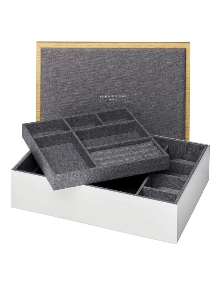 Brand new β One Six Eight London Eva XL Jewellery Box π₯ 1 Brand new β One Six Eight London Eva XL Jewellery Box π₯