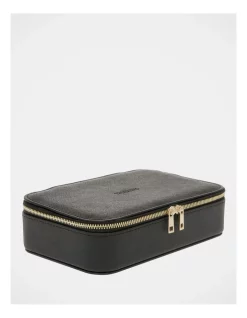 Wholesale ❤️ Design Studio Large Zip Around Travel Black Jewellery Box 🌟