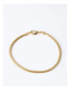 Best Sale 🥰 Trent Nathan Link & Snake Chain Bracelet Set In Gold ✨ -bracelets Sales unnamed file 105
