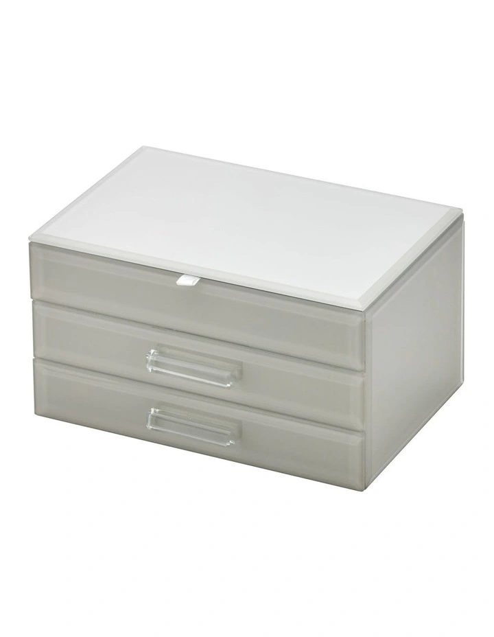 Hot Sale ✨ One Six Eight London Gabriella Cool Grey Medium Jewellery Box ✨ 2 Hot Sale ✨ One Six Eight London Gabriella Cool Grey Medium Jewellery Box ✨ - Image 2