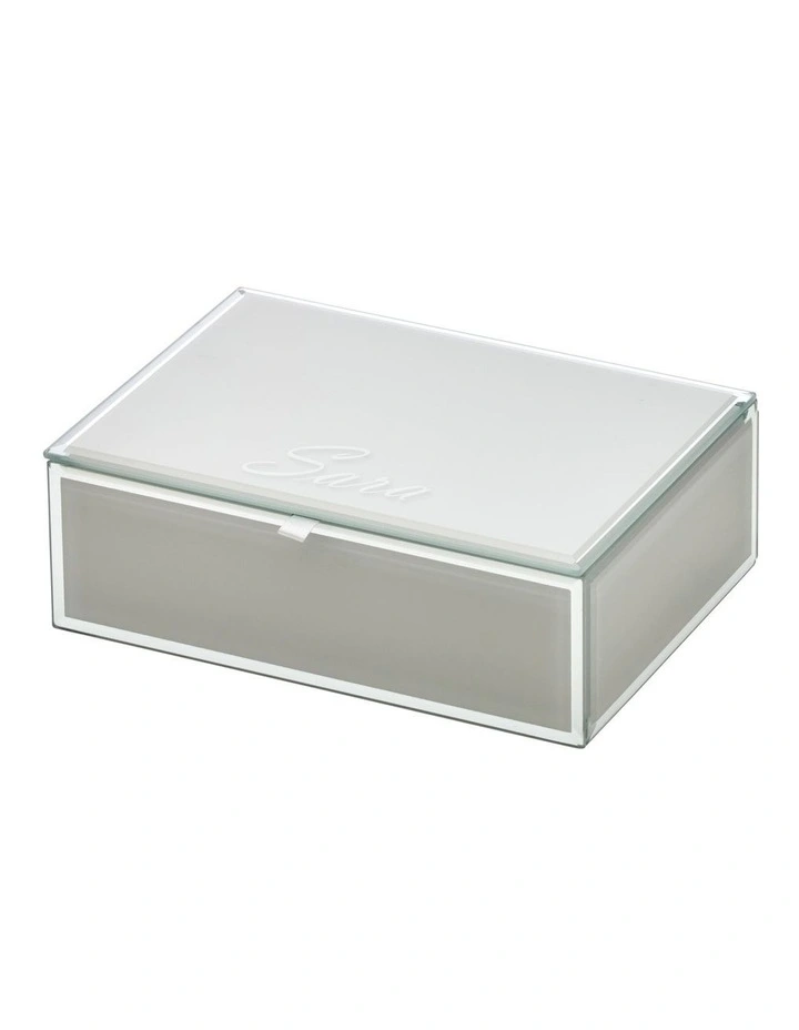 New π― One Six Eight London Sara Cool Grey Medium Jewellery Box π 2 New π― One Six Eight London Sara Cool Grey Medium Jewellery Box π - Image 2