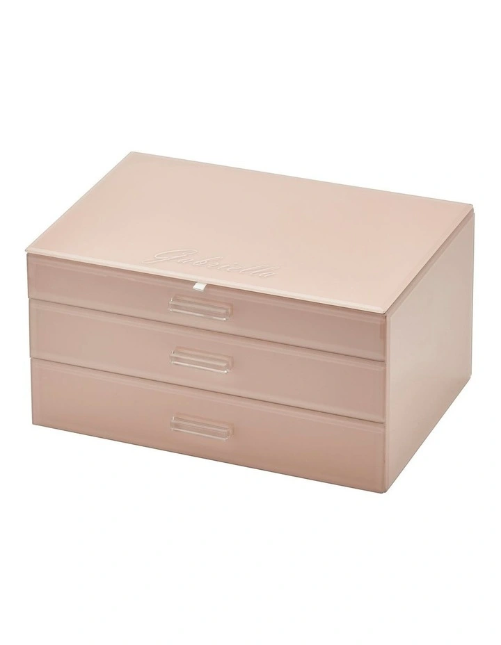New π One Six Eight London Gabriella Blush Xl Jewellery Box π 4 New π One Six Eight London Gabriella Blush Xl Jewellery Box π - Image 4