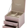 Discount ⌛ One Six Eight London Gabriella Dusty Rose Small Jewellery Box 🤩