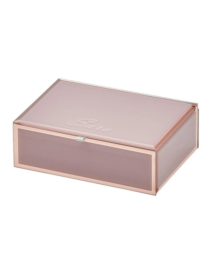 Best Sale ✔️ One Six Eight London Sara Dusty Rose Medium Jewellery Box ⌛ 3 Best Sale ✔️ One Six Eight London Sara Dusty Rose Medium Jewellery Box ⌛ - Image 3