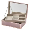 Coupon 😉 One Six Eight London Sara Dusty Rose Large Jewellery Box 😀