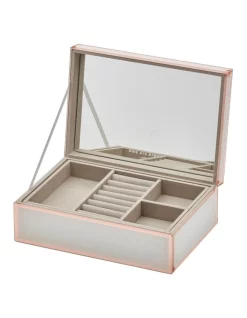 Brand new 𧨠One Six Eight London Sara White / Rose Gold Large Jewellery Box 𧨠7 Brand new 𧨠One Six Eight London Sara White / Rose Gold Large Jewellery Box 𧨠-bracelets Sales unnamed file 1094