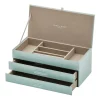 Hot Sale 🧨 One Six Eight London Gabriella Mint Large Jewellery Box ✨