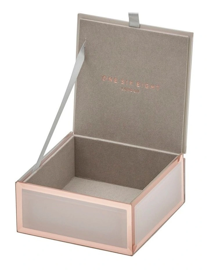 Promo π One Six Eight London Sara Blush Small Jewellery Box π₯° 2 Promo π One Six Eight London Sara Blush Small Jewellery Box π₯° - Image 2