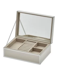 Flash Sale 👏 One Six Eight London Sara Nude Large Jewellery Box 👍 -bracelets Sales unnamed file 1156