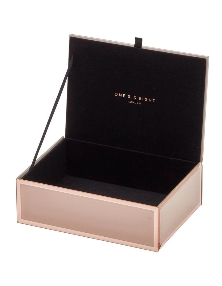 Discount π― One Six Eight London Florence Blush Medium Jewellery Box β€οΈ 2 Discount π― One Six Eight London Florence Blush Medium Jewellery Box β€οΈ - Image 2