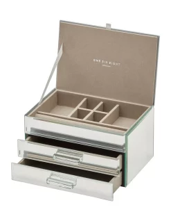 Best Sale ๐ One Six Eight London Gabriella Mirror Medium Jewellery Box ๐