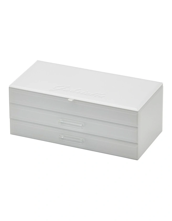 Coupon π One Six Eight London Gabriella White Large Jewellery Box π 4 Coupon π One Six Eight London Gabriella White Large Jewellery Box π - Image 4
