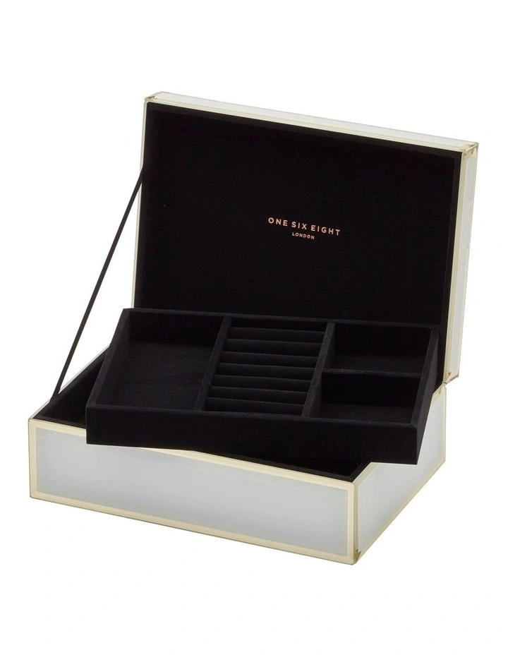 Coupon π One Six Eight London Florence White Large Jewellery Box 𧨠1 Coupon π One Six Eight London Florence White Large Jewellery Box π§¨