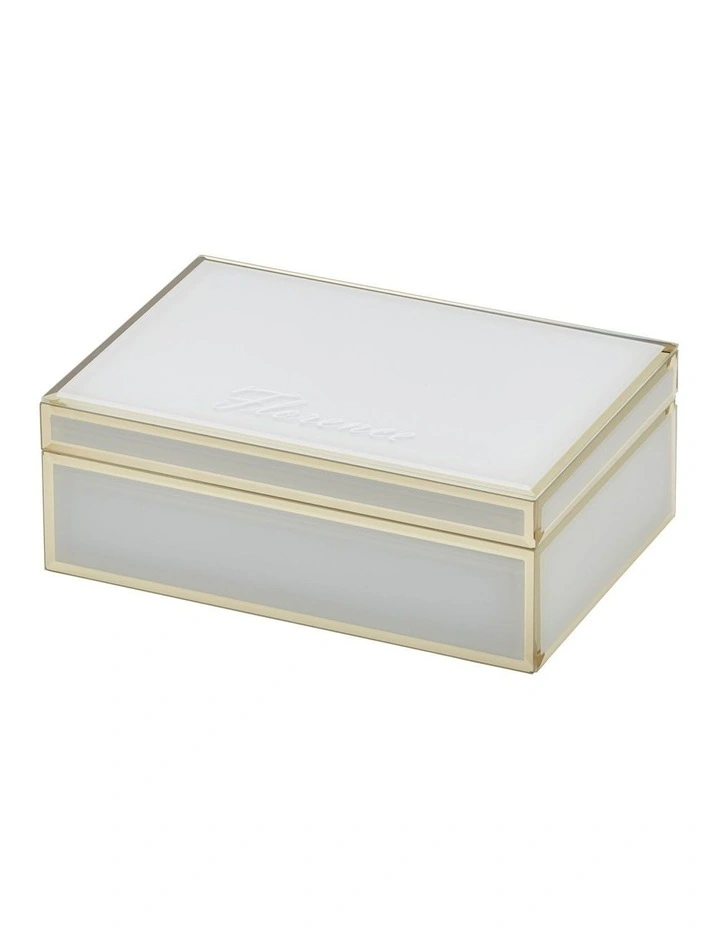 Coupon π One Six Eight London Florence White Large Jewellery Box 𧨠3 Coupon π One Six Eight London Florence White Large Jewellery Box 𧨠- Image 3