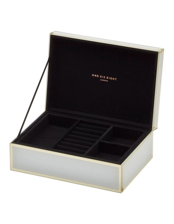 Coupon π One Six Eight London Florence White Large Jewellery Box 𧨠4 Coupon π One Six Eight London Florence White Large Jewellery Box 𧨠- Image 4