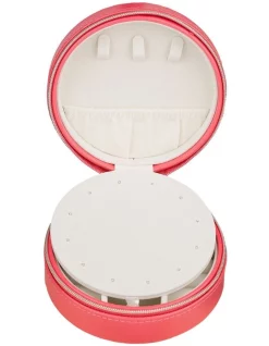 Budget 😀 Mocha Small Circle Jewellery Case Coral ✨ -bracelets Sales unnamed file 1209