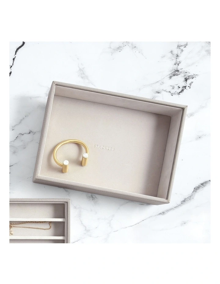 Brand new ๐ฅ Stackers Classic Deep Chunky Layer Taupe Jewellery Box ๐ 4 Brand new ๐ฅ Stackers Classic Deep Chunky Layer Taupe Jewellery Box ๐ - Image 4