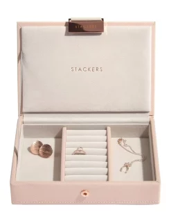Coupon ⌛ Stackers Mini Lid Blush Jewellery Box 🌟 -bracelets Sales unnamed file 1228