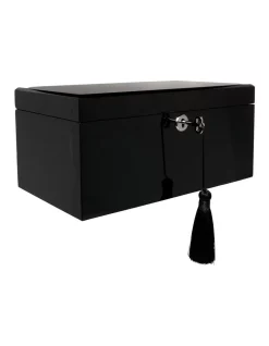 Cheapest 🤩 Design Studio High Gloss Tassel Key Black Jewellery Box ⭐ -bracelets Sales unnamed file 1259