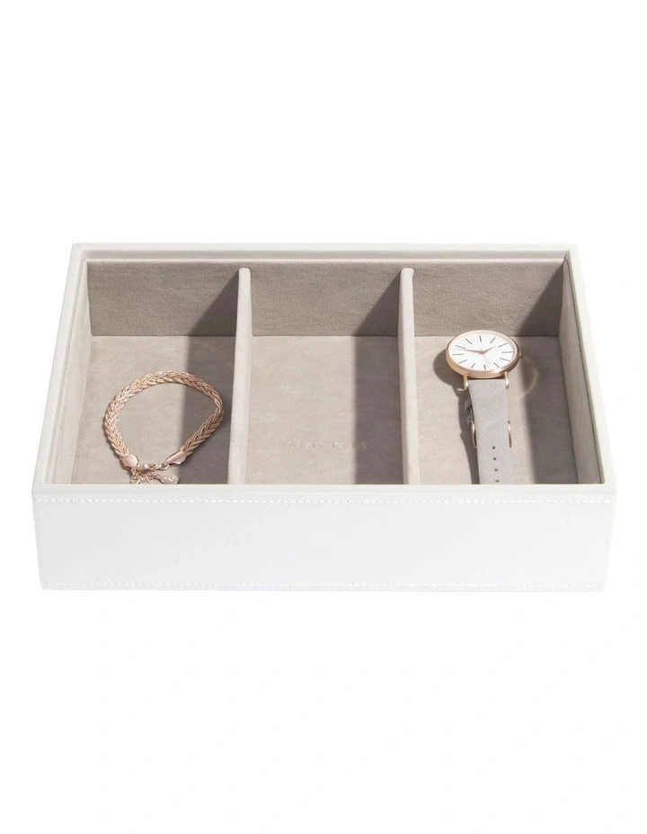Brand new โค๏ธ Stackers Classic Deep โ Watch Accessories Layer White Jewellery Box ๐ 2 Brand new โค๏ธ Stackers Classic Deep โ Watch Accessories Layer White Jewellery Box ๐ - Image 2