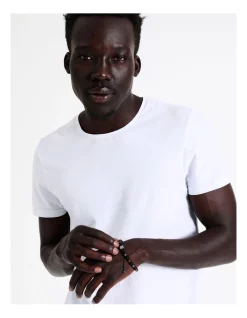 Promo 😀 Blaq Beads & Stone Adjustable Bracelet In Black 🌟 -bracelets Sales unnamed file 149