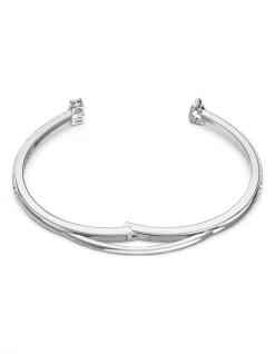 Wholesale 👏 Swarovski Attract Cuff White Rhodium Plated ⭐ -bracelets Sales unnamed file 198