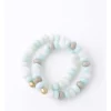 Best Sale 👍 Piper Semi-Precious Jade Stone Bracelets 2 Pack 🌟
