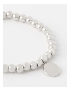 Discount 👏 Piper Charm Stretch Silver Bracelet 🤩 -bracelets Sales unnamed file 218