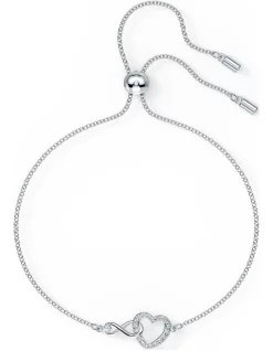 Top 10 ✔️ Swarovski Infinity Heart Rhodium Plated Bracelet ✨ -bracelets Sales unnamed file 25