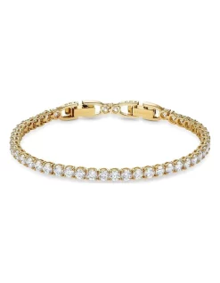 Top 10 🌟 Swarovski Tennis Deluxe Bracelet White Gold-Tone Plated 👏