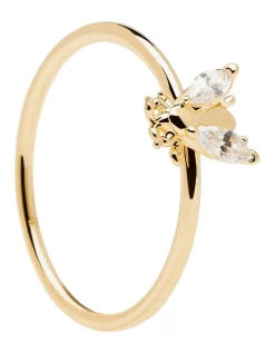 Deals 👍 PDPAOLA Buzz 18ct Gold Plated Ring 🥰
