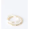 Best deal ⌛ Piper Freshwater Pearl & 🔨 Hammered Ring 2 Pack In White ⌛