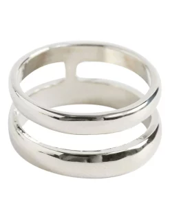 Flash Sale 🎉 Seed Heritage Double Ring In Silver 😉
