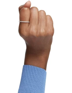 Cheapest 😉 Swarovski Round Cut Vittore Ring In White 🔥 -bracelets Sales unnamed file 331