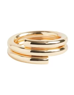 Best Sale 🔔 Seed Heritage Tube Ring In Gold 😍