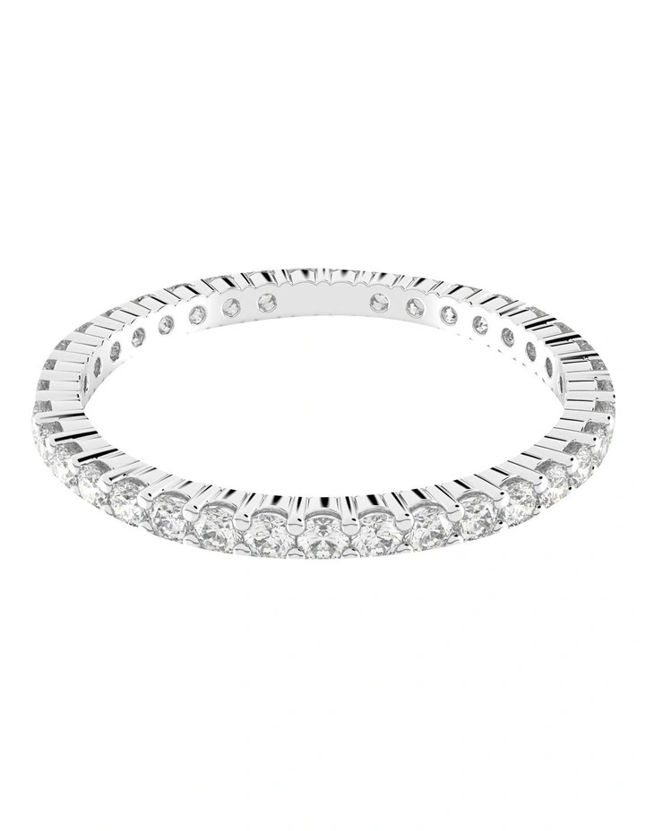 Buy π― Swarovski Vittore Round Cut White Rhodium Plated Ring β 1 Buy π― Swarovski Vittore Round Cut White Rhodium Plated Ring β