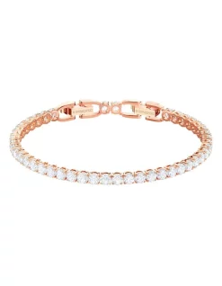 Promo 😉 Swarovski Rose Gold Plated Tennis Bracelet 😉