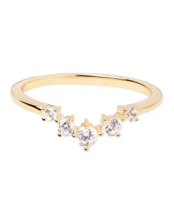 Outlet 🛒 PDPAOLA Ciel Ring In Gold 😀 -bracelets Sales unnamed file 391