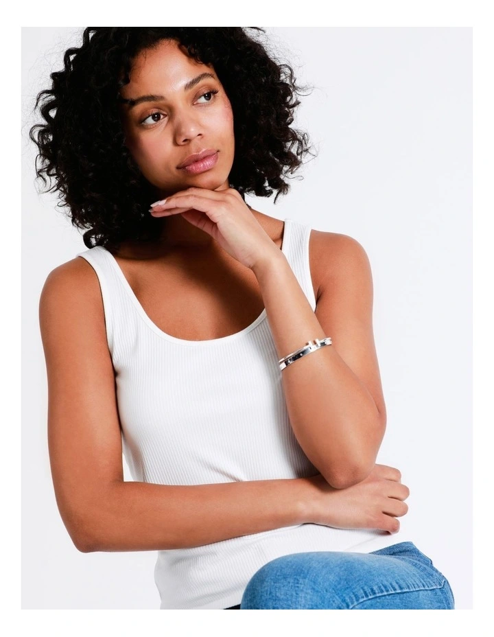 Wholesale ⌛ Piper Diamante Multi Silver Bangle Set ✔️ 2 Wholesale ⌛ Piper Diamante Multi Silver Bangle Set ✔️ - Image 2