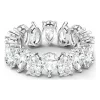 Top 10 🛒 Swarovski Vittore Pear Silver Rhodium Plated Ring 😍