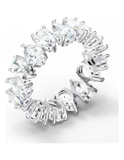 Top 10 🛒 Swarovski Vittore Pear Silver Rhodium Plated Ring 😍 -bracelets Sales unnamed file 491