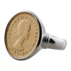 Brand new 🧨 Mocha Authentic Sixpence Coin Ring Silver 🔥