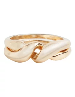 Best deal ❤️ Seed Heritage Interlock Ring In Gold 😀