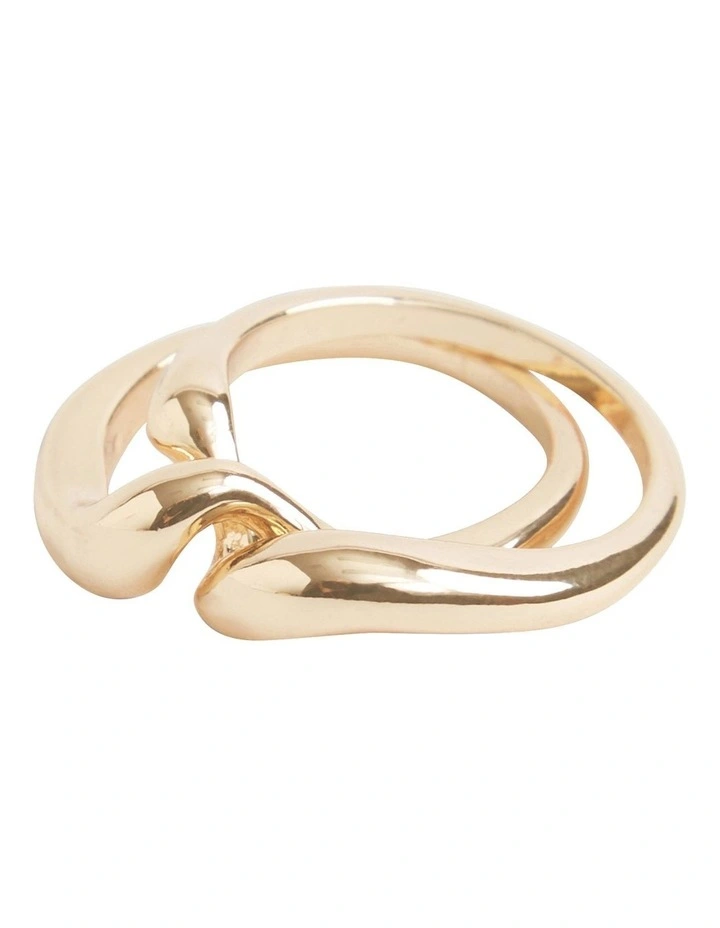 Best deal β€οΈ Seed Heritage Interlock Ring In Gold π 2 Best deal β€οΈ Seed Heritage Interlock Ring In Gold π - Image 2