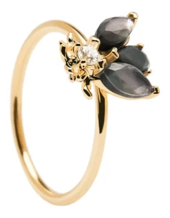 Buy 👍 PDPAOLA Zaza 18ct Gold Plated Ring 🥰